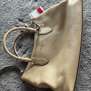 Michael Kors Tan Leather Satchel